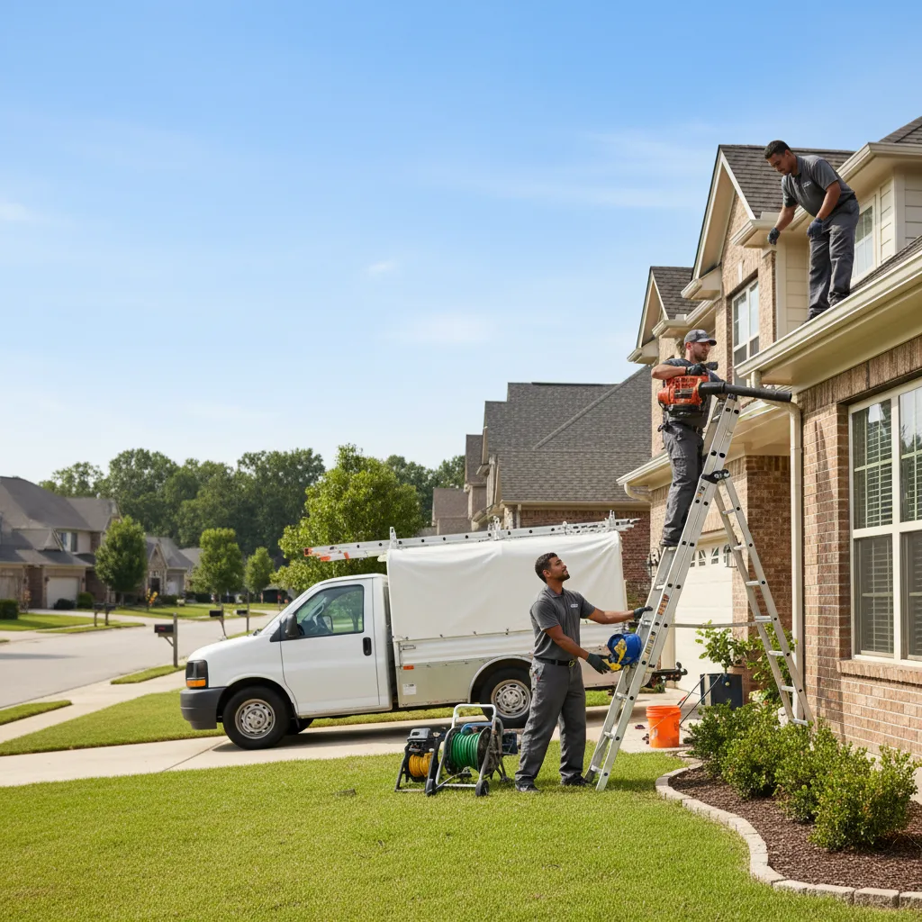 Home Gutter Service in Elvaston, IL near me
